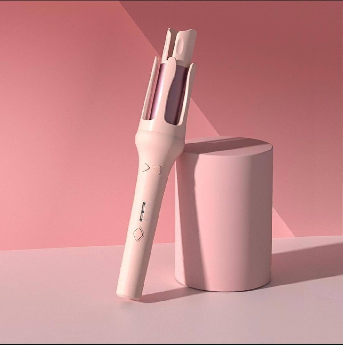 Pink Auto Hair Curler